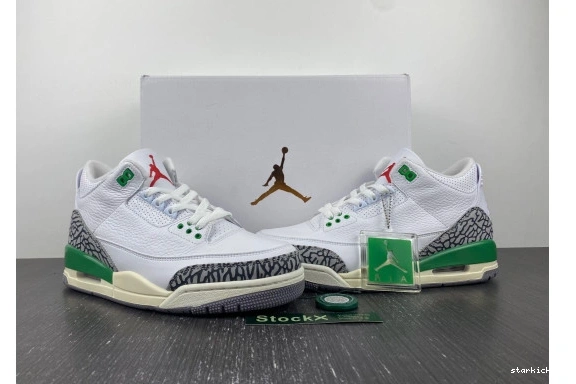 Green Jordan Lucky 3 CK9646-136 Retro CK9646-136 0204